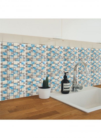 25 Pieces Bathroom Wall Stickers Multicolour 60x90cm