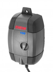 Air Pump 100 Twin Freshwater And Seawater Aquarium Black/Grey