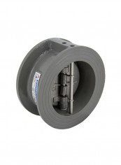 Classic Dual Plate Check Valve Grey 4inch