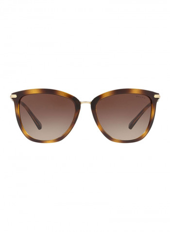 Women's Square Frame Sunglasses - Lens Size: 55 mm