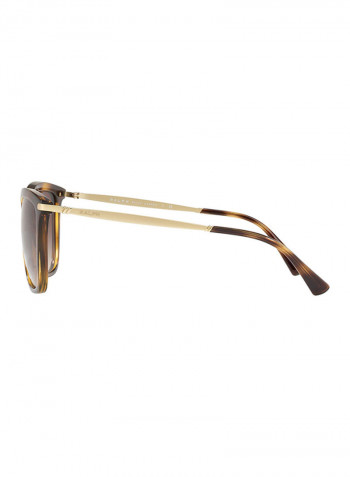 Women's Square Frame Sunglasses - Lens Size: 55 mm