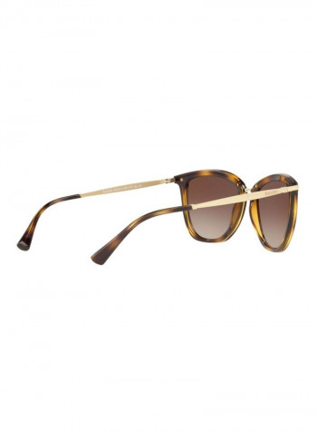Women's Square Frame Sunglasses - Lens Size: 55 mm