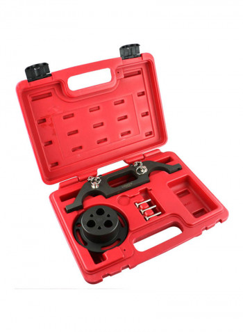 5-Piece Engine Timing Tool Kit With Case Black/Silver/Red