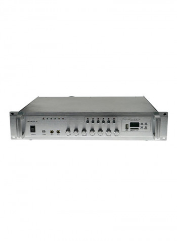 6-Channel Public Address System USB-120W Grey