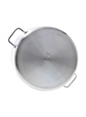 Aluminium Brasier Silver 6.4x14.9inch