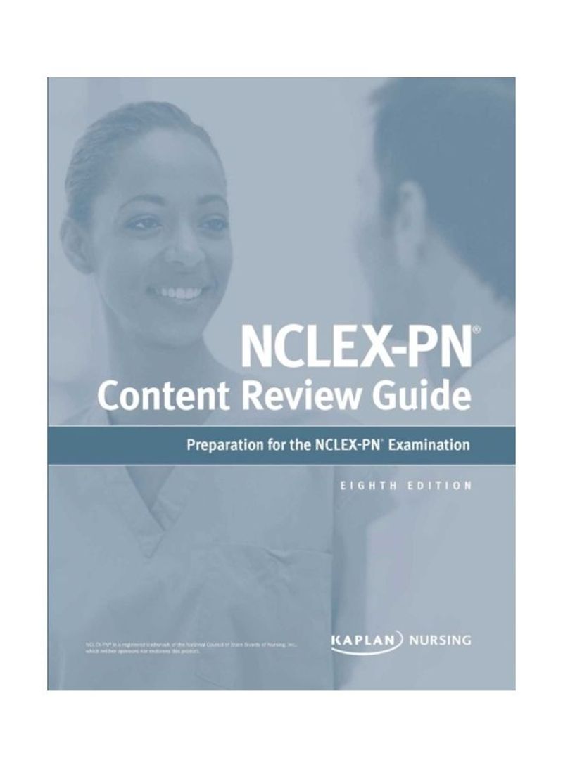 Nclex-Pn Content Review Guide: Preparation For The Nclex-Pn Examination Paperback English by Kaplan Nursing