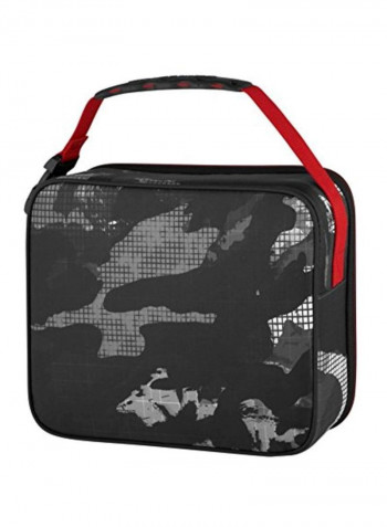 Under Armour Lunch Box Black/Grey/Red 4x10x8.2inch