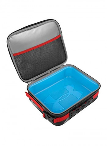 Under Armour Lunch Box Black/Grey/Red 4x10x8.2inch