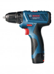 Professional Cordless Drill And Driver Set Blue/Black/Red