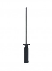 Tungsten Finish Steel Sharpening Tool Grey/Black 9inch
