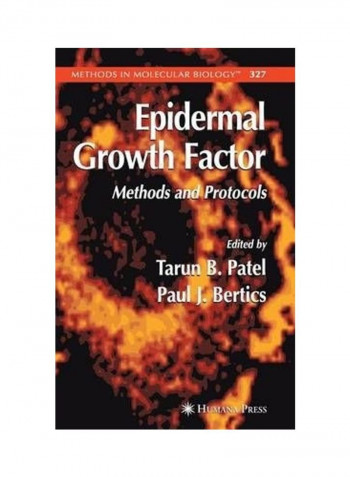 Epidermal Growth Factor: Methods and Protocols Hardcover English by Tarun B. Patel