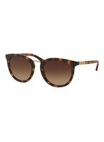 Women's Full Rim Round Sunglasses - Lens Size: 52 mm