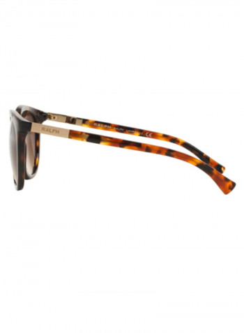 Women's Full Rim Round Sunglasses - Lens Size: 52 mm