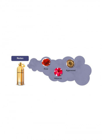 ماء عطر عود عنبر 100مل