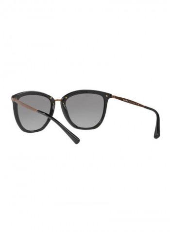 Women's Square Frame Sunglasses - Lens Size: 55 mm