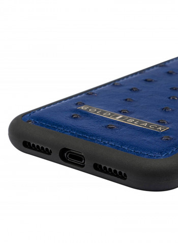 Protective Case Cover For Apple iPhone XR Ostrich Blue