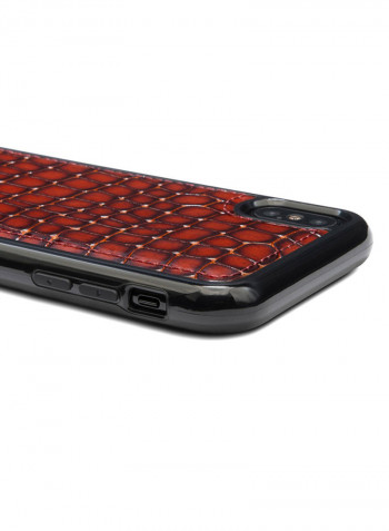 Protective Case Cover For Apple iPhone XS Milano Brown