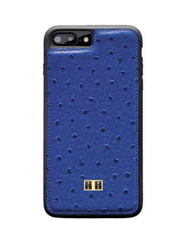 Protective Case Cover For Apple iPhone 8 Plus/iPhone 7 Plus Ostrich Royal Blue