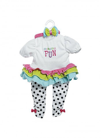 Baby Circus Fun Play Doll Outfits With Accessories 20inch
