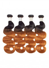 4-Piece Wavy Hair Extension Set Brown/Black reviews 4-Piece Wavy Hair Extension Set Brown/Black