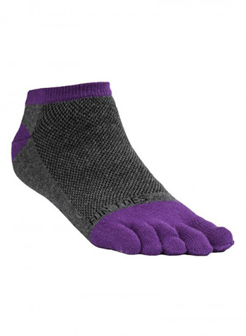 Set Of 6 Breathable Toe Socks