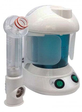 Aromatherapy Mist Table Facial Steamer Clear/White/Blue 45centimeter