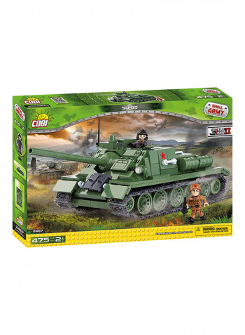 475-Piece Small Army SU-85 Tank Destroyer 2467