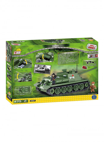 475-Piece Small Army SU-85 Tank Destroyer 2467