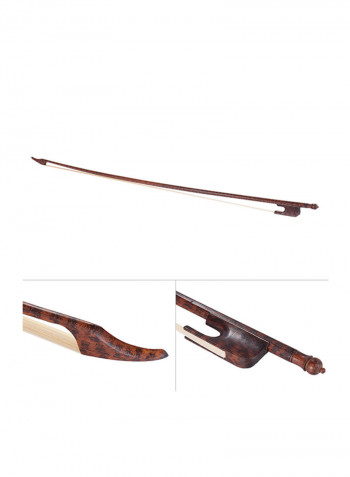 High-Class Baroque Style Snakewood 4/4 Violin Fiddle, I2683-1