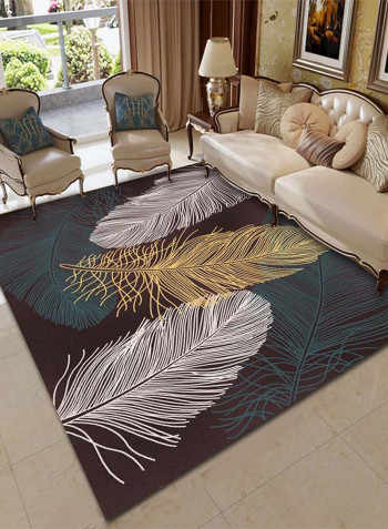 Modern Design Living Room Mat Multicolour 80 x 120centimeter