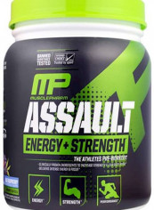 Assault Energy Plus Strength  Raspberry, 0.76 lbs.
