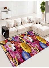 Designer Living Room Carpet Multicolour 80x120centimeter