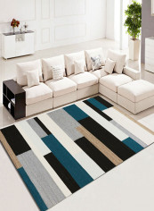 Anti-Skid Living Room Mat Multicolour 80 x 120centimeter