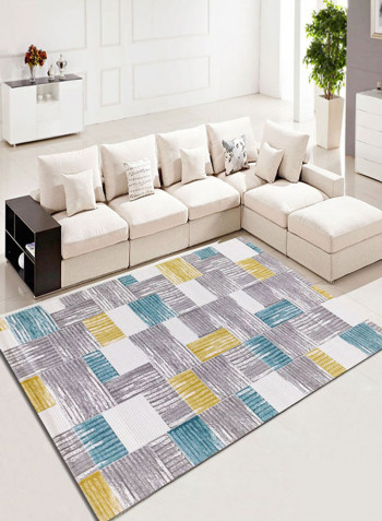 Anti-Skid Living Room Mat Multicolour 80 x 120centimeter