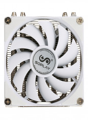 4-Pipes CPU Cooling Radiator Fan 9.2 x 9.2 x 5.2centimeter White
