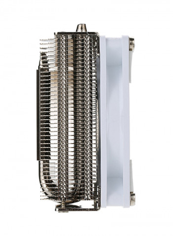 4-Pipes CPU Cooling Radiator Fan 9.2 x 9.2 x 5.2centimeter White