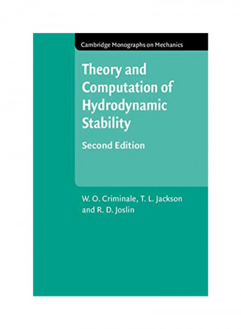 Cambridge Monographs on Mechanics Paperback