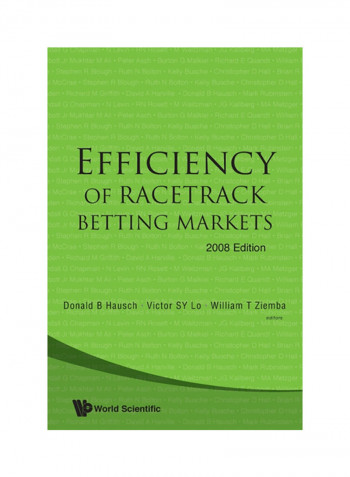 Efficiency Of Racetrack Betting Markets (2008 Edition) Paperback