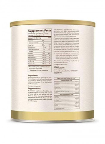 Whey To Go Dietary Supplement - Vanilla