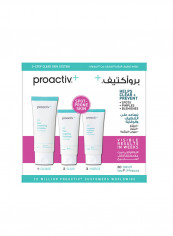 3-Step Clear Skin System 30 Days Kit. أبيض / أزرق فاتح 120مل