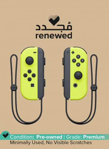 Renewed - Joy Con Controller With Adjustable Strap