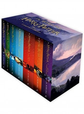 Set Of 7 Harry Potter The Complete Collection Paperback English by J.K. Rowling - 41974.0
