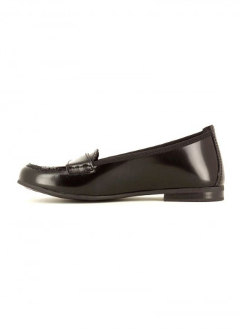 Leather Mules Black