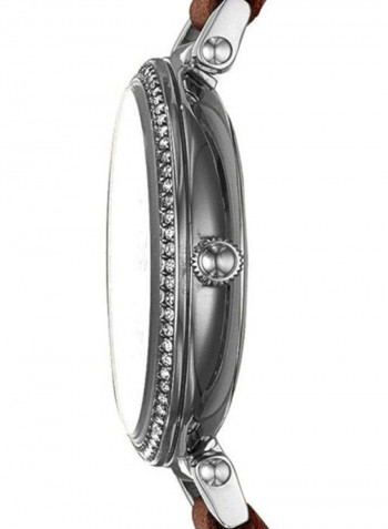 Women's Kinsey Water Resistant Leather Analog Watch ES4446