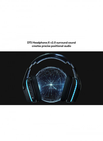 G635 7.1 Surround Sound Lightsync Gaming Headset Black