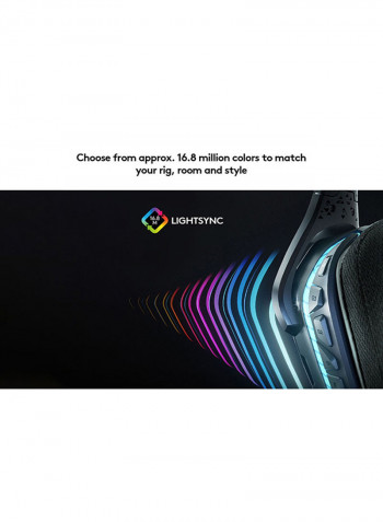 G635 7.1 Surround Sound Lightsync Gaming Headset Black