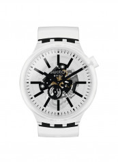 Black In Jelly Transparent Silicon Strap Watch