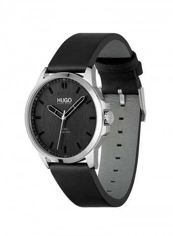 Men's First Leather Analog Watch 1530188