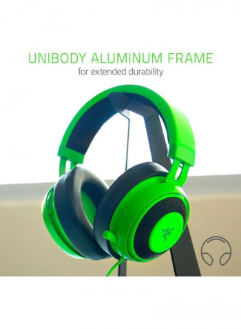 Kraken Wired Gaming Headset Black/Green