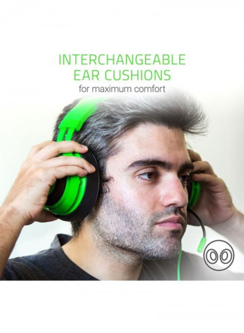 Kraken Wired Gaming Headset Black/Green